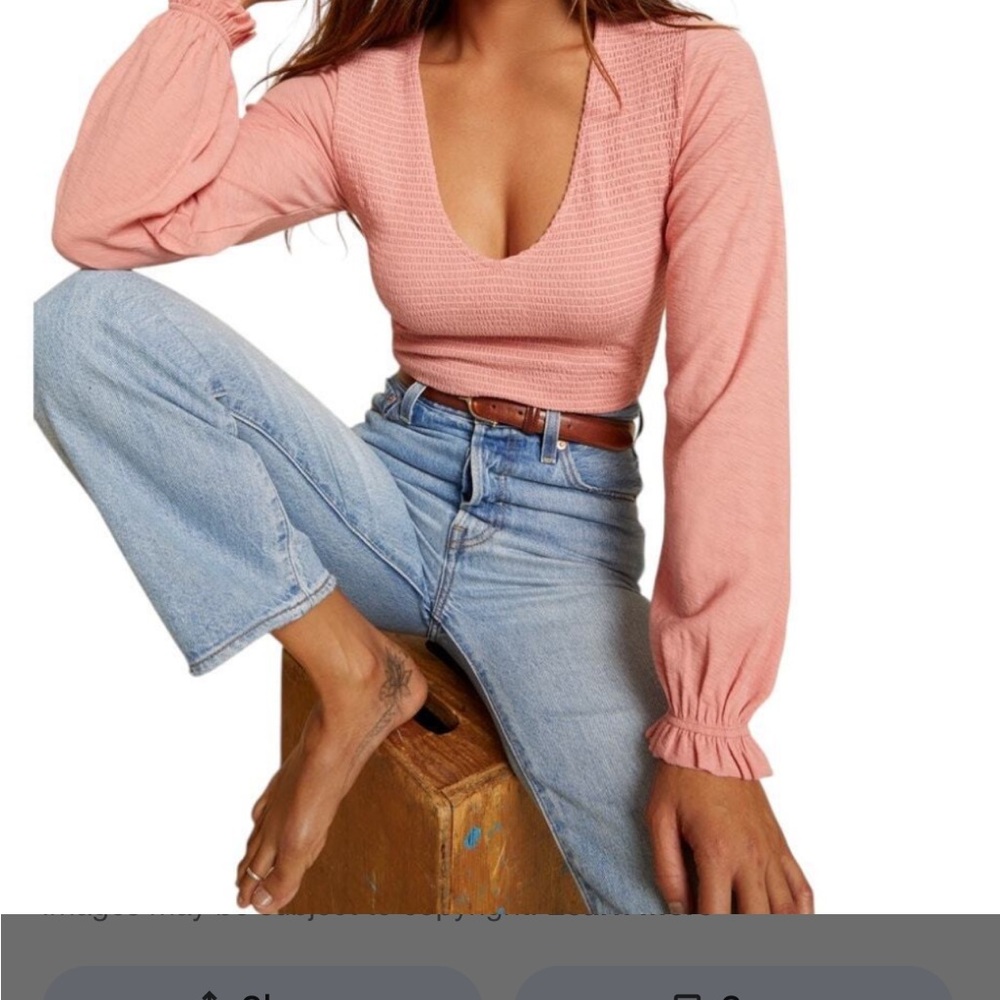 Nation LTD Bunny Top in Geranium